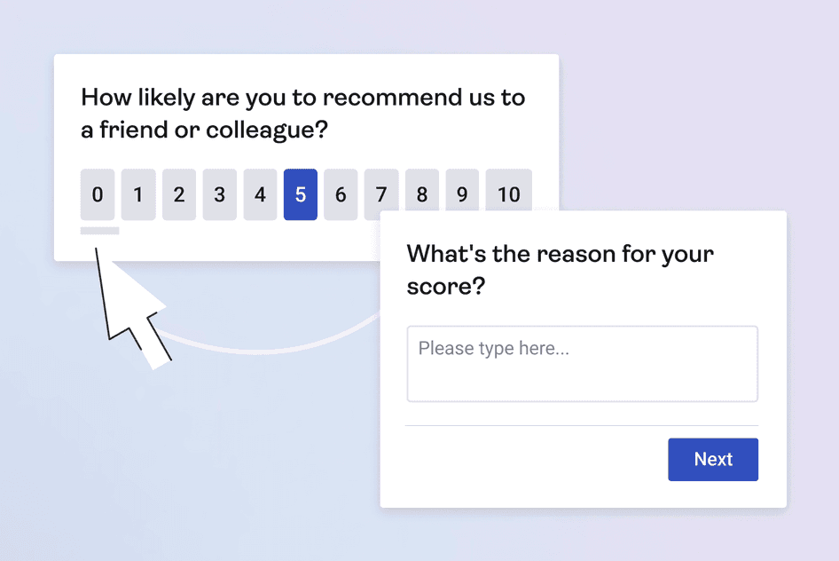 #A Hotjar NPS survey tells you how likely someone is to recommend you